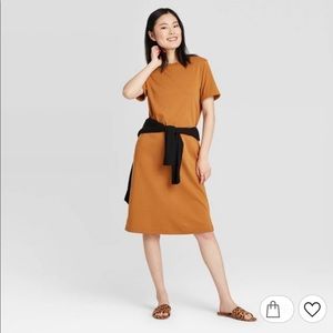A New Day Brown/ Rust Colored Dress - M